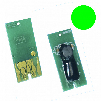 Чип для картриджа (ПЗК) на Epson stylus pro 7900/9900 Green