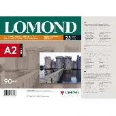 0102136 Фотобумага Одностороняя Матовая Lomond А2, 90г/м2, 25л.