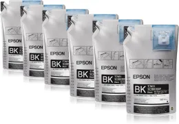 C13T741X00 Набор картриджей Epson T741 для SC-F6200/SC-F7200 (HDK) Black 6000мл.