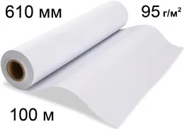 Бумага Сублимационная 8color 95г/м2 (610*76) мм 100 метров (кратно 2)
