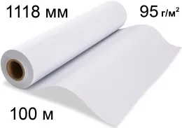 Бумага Сублимационная 8color Y 95г/м2, (1118*76) мм 100 метров.