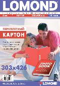1511002 Картон переплетный Lomond 303х426 мммм, толщина 2 мм., 10 л.