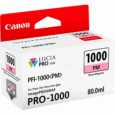0551C001 Картридж PFI-1000 для PRO-1000 Photo magenta 80мл.