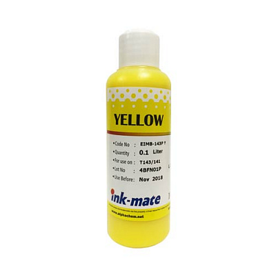 Чернила для Epson (S22/T50/L800) Pigment 100мл, Yellow