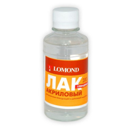 1500105 Акриловый лак LOMOND Глянцевый, 200мл.
