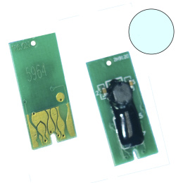 Чип для картриджа (ПЗК) на Epson stylus pro 7890/9890/7900/9900 Light Cyan