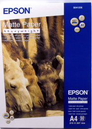 C13S041256 Бумага матовая Epson A4, 167г/м2, 50л.