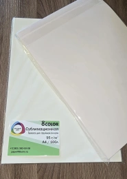 8ChA4095100p Бумага Сублимационная 8color Pink back A4 (210х297)мм, 95г/м2, 100л.