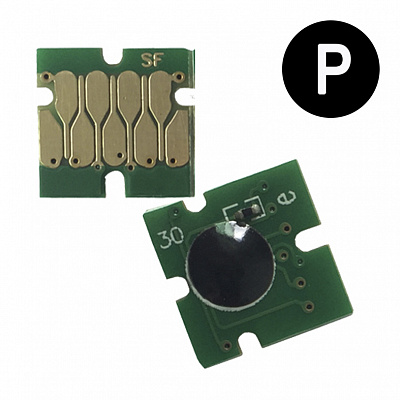 Чип для картриджа (ПЗК) на Epson T3200/5200/7200 (P.Black)