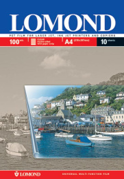 0710425 Плёнка Lomond PE Universal Film – прозрачная, А4,100 мкм, 50 листов, для лазер. и струйн. принтеро