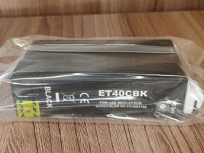 Картридж Epson SureColor SC-T3100/T5100 T40C Black 50мл. (аналог C13T40C140)