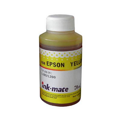 Чернила для Epson L100/L200 Yellow, 70 мл.